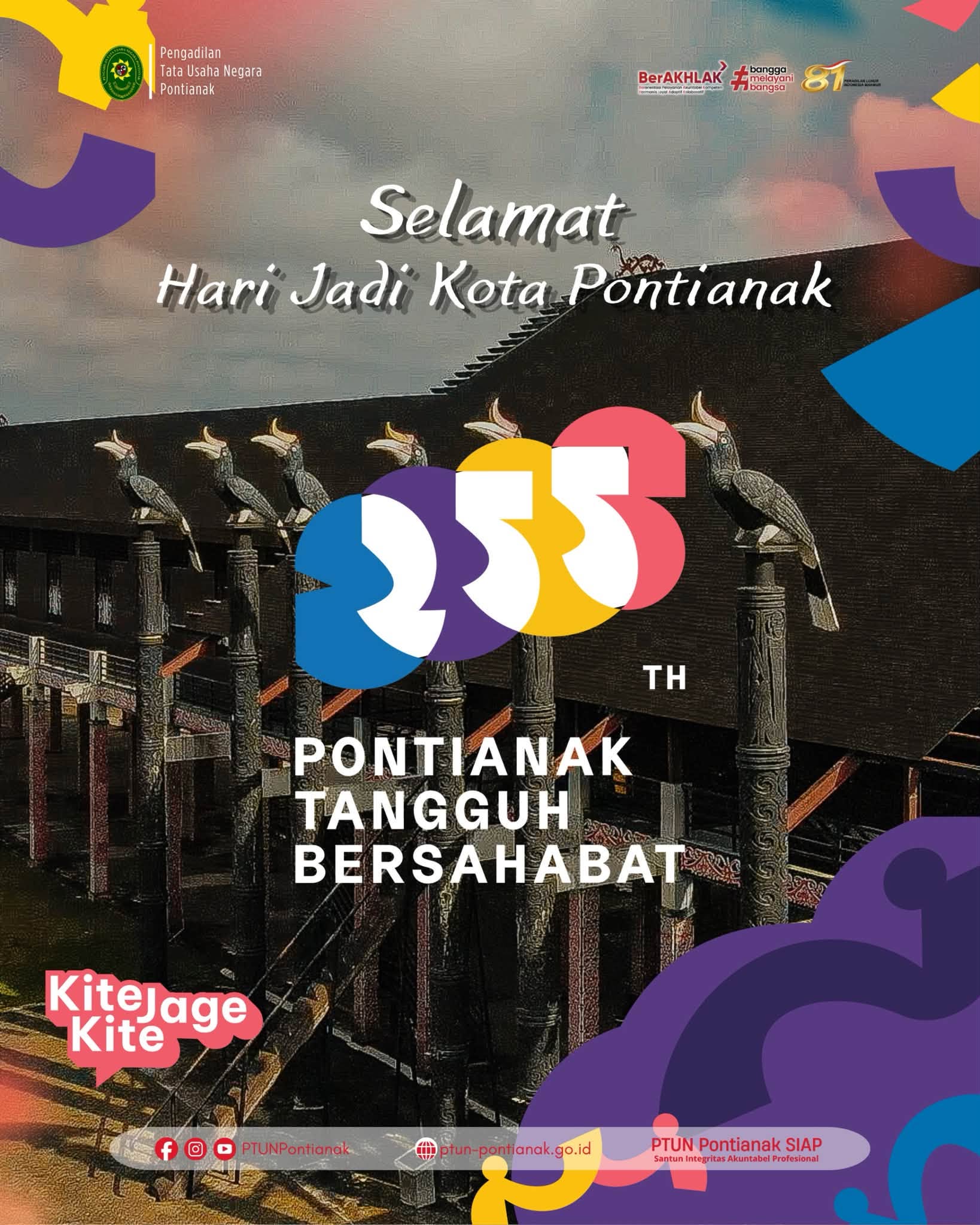Hari Jadi ke-255 Kota Pontianak!